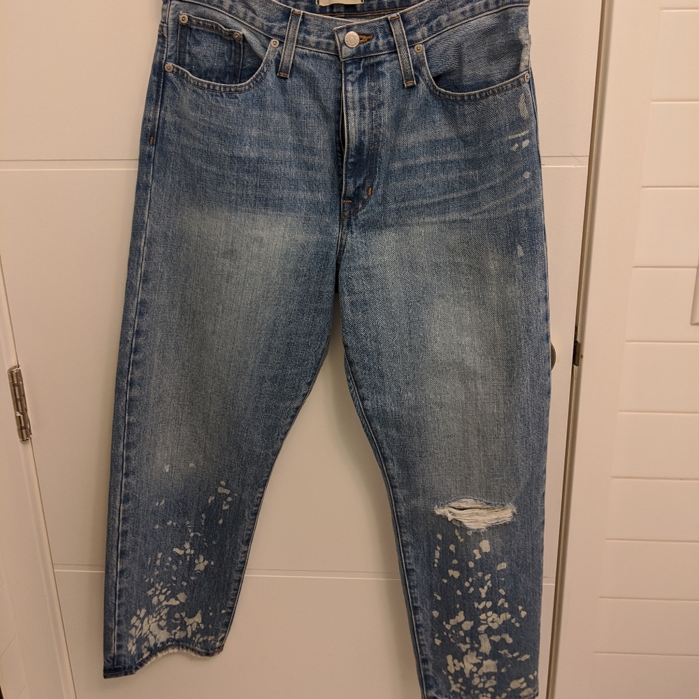 Madewell Dad Jean Bleached Edition NWT 29 - Picture 4 of 7